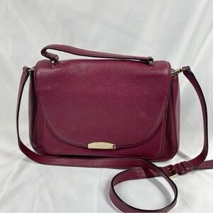 KATE SPADE PINE GROVE WAY ALEXYA MERLOT PURSE